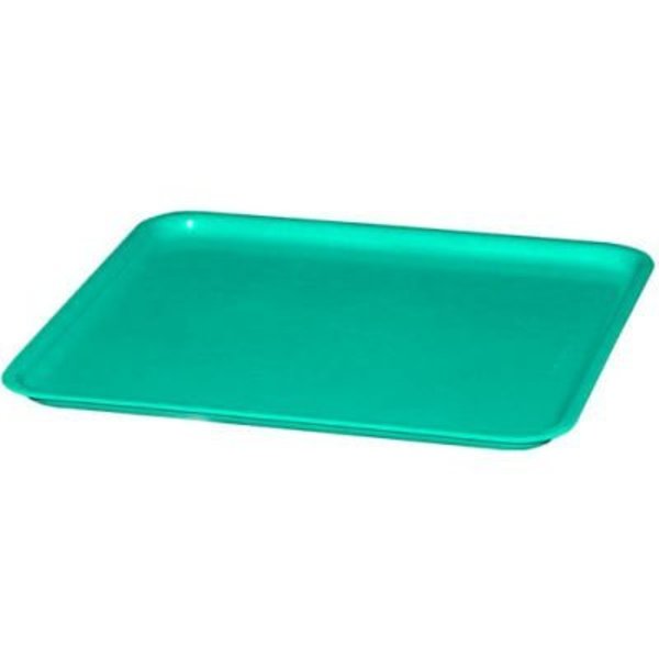 Mfg Tray Molded Fiberglass Nesting Tote 923118 Lid for 924108 Tote - 9-3/4"L x 9-1/4"W , Green 9231185113